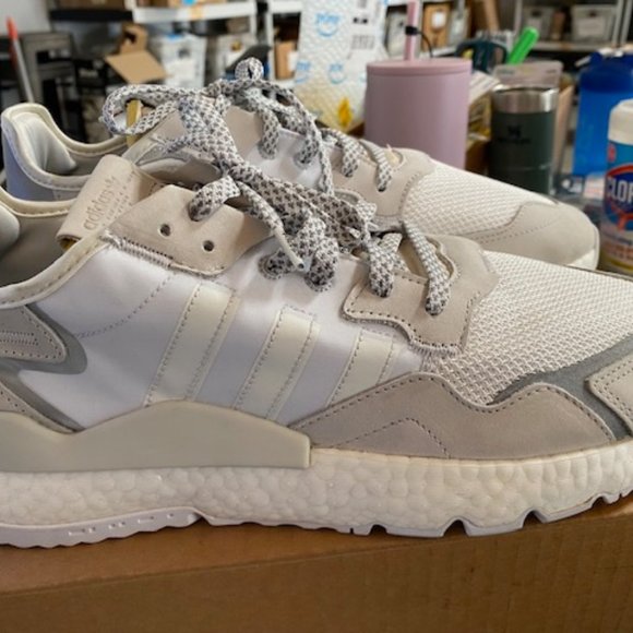 adidas 3M Scotchlite Nite Jogger Men's Sneakers; US 12.5 - Picture 4 of 11